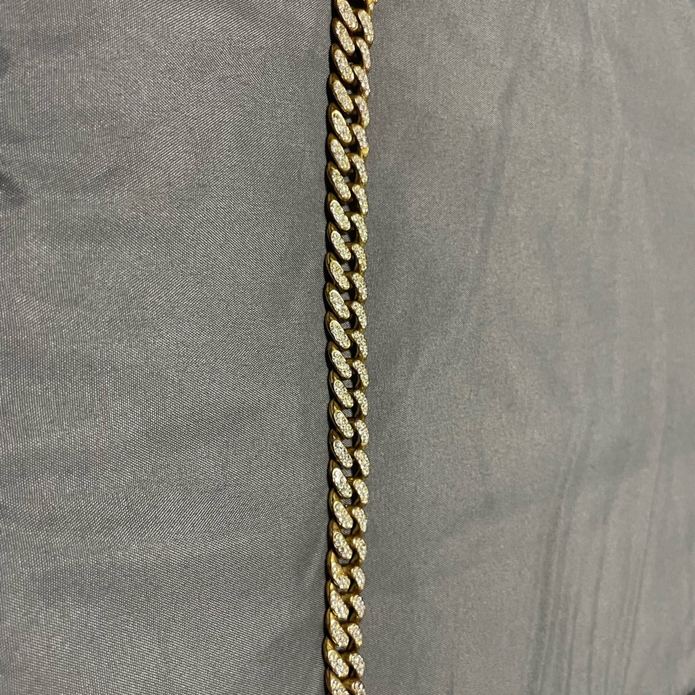 Gold and Silver Chain Necklace
